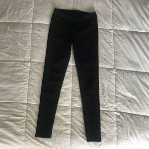 Celebrity Pink brand Black mid rise skinny jeans